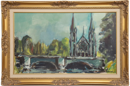 Painting of Notre Dame