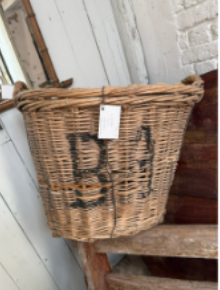 Champagne Harvest Log Basket