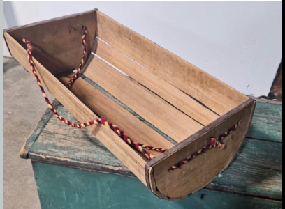 Wooden Half Barrel Hanging Planter