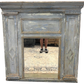 Wood Framed Mantel Mirror - 19th Century on a white background