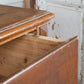 Large French 3 Drawer Dresser with White Knobs and Light Top