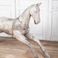 Hardwood Spanish Horse Sculptures Circa 1900