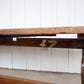 12' Oak Refectory Table with Benches Kings School Canterbury
