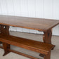 12' Oak Refectory Table with Benches Kings School Canterbury