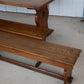 12' Oak Refectory Table with Benches Kings School Canterbury