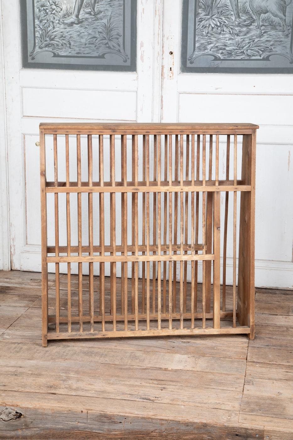 Pine Plate Rack Circa 1860