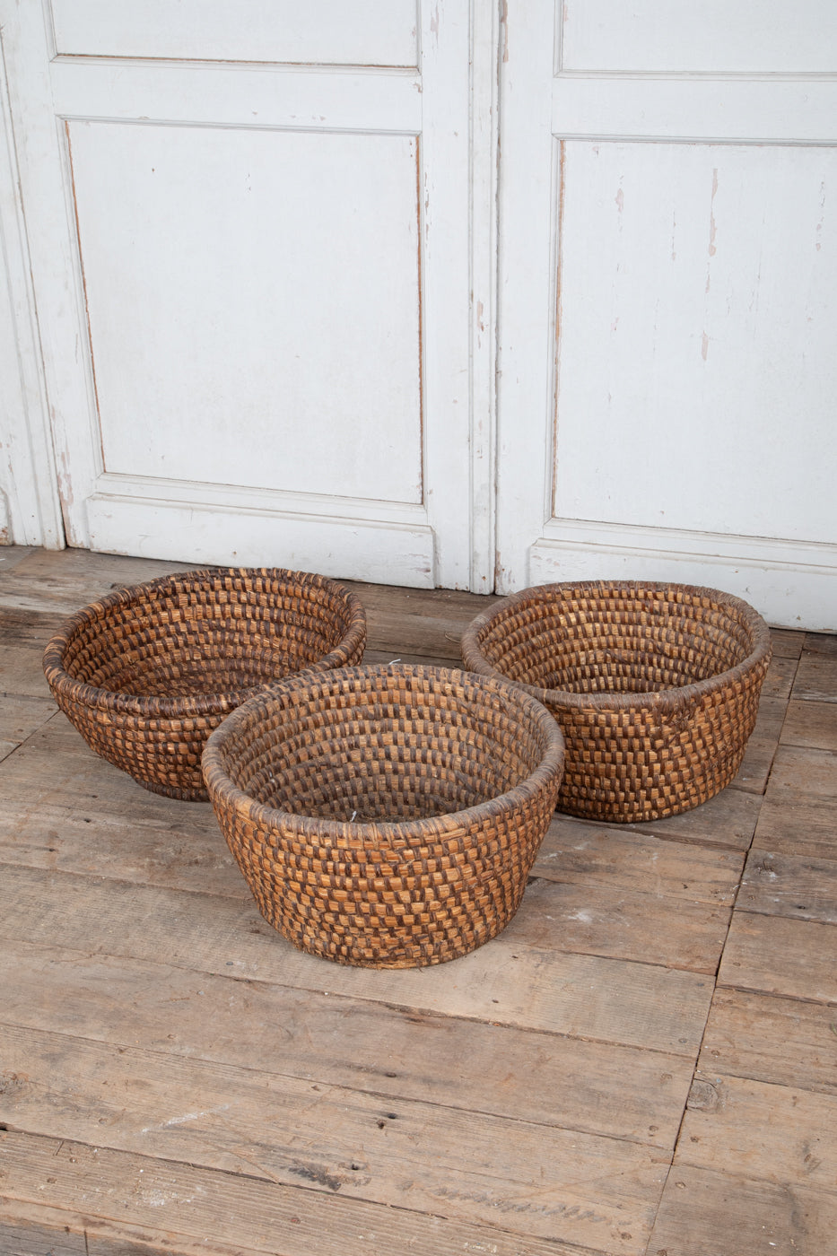 Round French Rush Basket