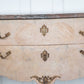 French Bleached Serpentine Commode with Marble Top