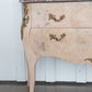 French Bleached Serpentine Commode with Marble Top