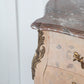 French Bleached Serpentine Commode with Marble Top