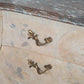 French Bleached Serpentine Commode with Marble Top