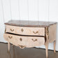 French Bleached Serpentine Commode with Marble Top
