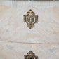 French Bleached Serpentine Commode with Marble Top