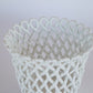 Casa Pupo Ceramic Basket Weave Jardiniere Planter