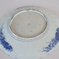 Meiji Period Japanese Charger Blue and White 1880