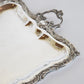 Shaped Gallery Tray UK 1890 Silver Plated