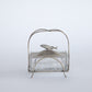 Glass and Silver Plate Sardine Server