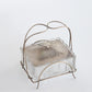 Glass and Silver Plate Sardine Server