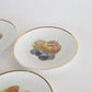 Set of 6 Bavarian Fruit Plates c.1870