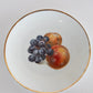 Set of 6 Bavarian Fruit Plates c.1870