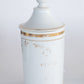 Apothecary Oil Jar with Lid and Gold Accents
