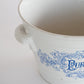 "Pure Milk" Ironstone Dairy Pail ~Rare~ 19th Century