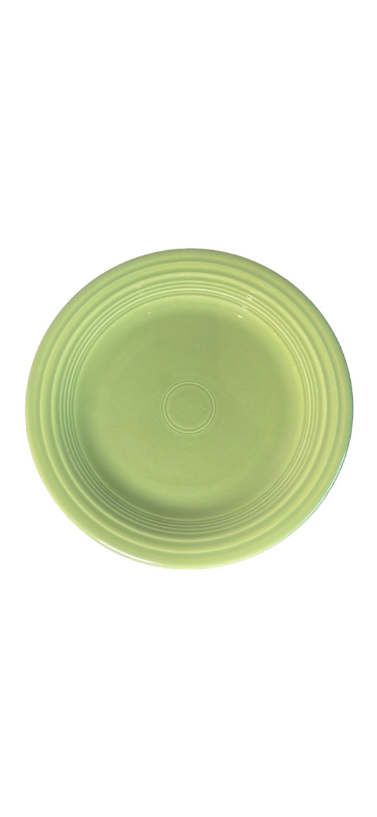 Vintage Fiestaware Chartreuse Dinner Plate 10 3/8”