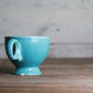 Fiestaware Turquoise Ring Handle Creamer