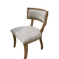 Farmhouse Dining Chair - Natural Upholstrey