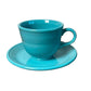 Turquoise Fiestaware Cup and Saucer
