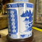 Small Blue & White Asian Lamp