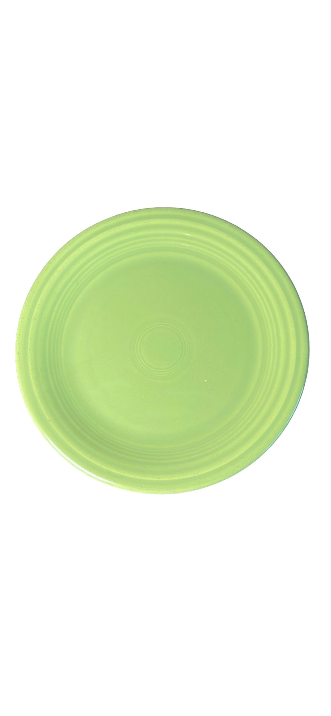Vintage Fiestaware Chartreuse 9.5” Luncheon Plate