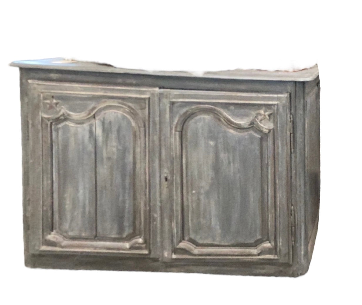 French Grey Buffet Cabinet or Sideboard
