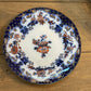 Early Minton B.B New Stone 10.25” Dish Blue Polychrome Flow Antique Pattern No 5184