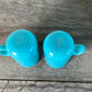 Fiestaware Turquoise Rangetop Salt & Pepper Shakers