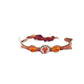 UT Longhorns with two orange jewels Ronaldo bracelet