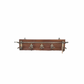 Wood and Brass Coat Rack 1900