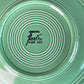 Vintage Fiestaware Green Luncheon Plate Homer Laughlin Fiestaware 9.5" Diameter