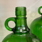 Green Glass Jug Decorative Bottle