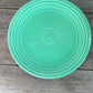 Vintage Fiestaware Green Luncheon Plate Homer Laughlin Fiestaware 9.5" Diameter