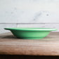 Vintage Fiestaware Light Green Rim Soup Bowl