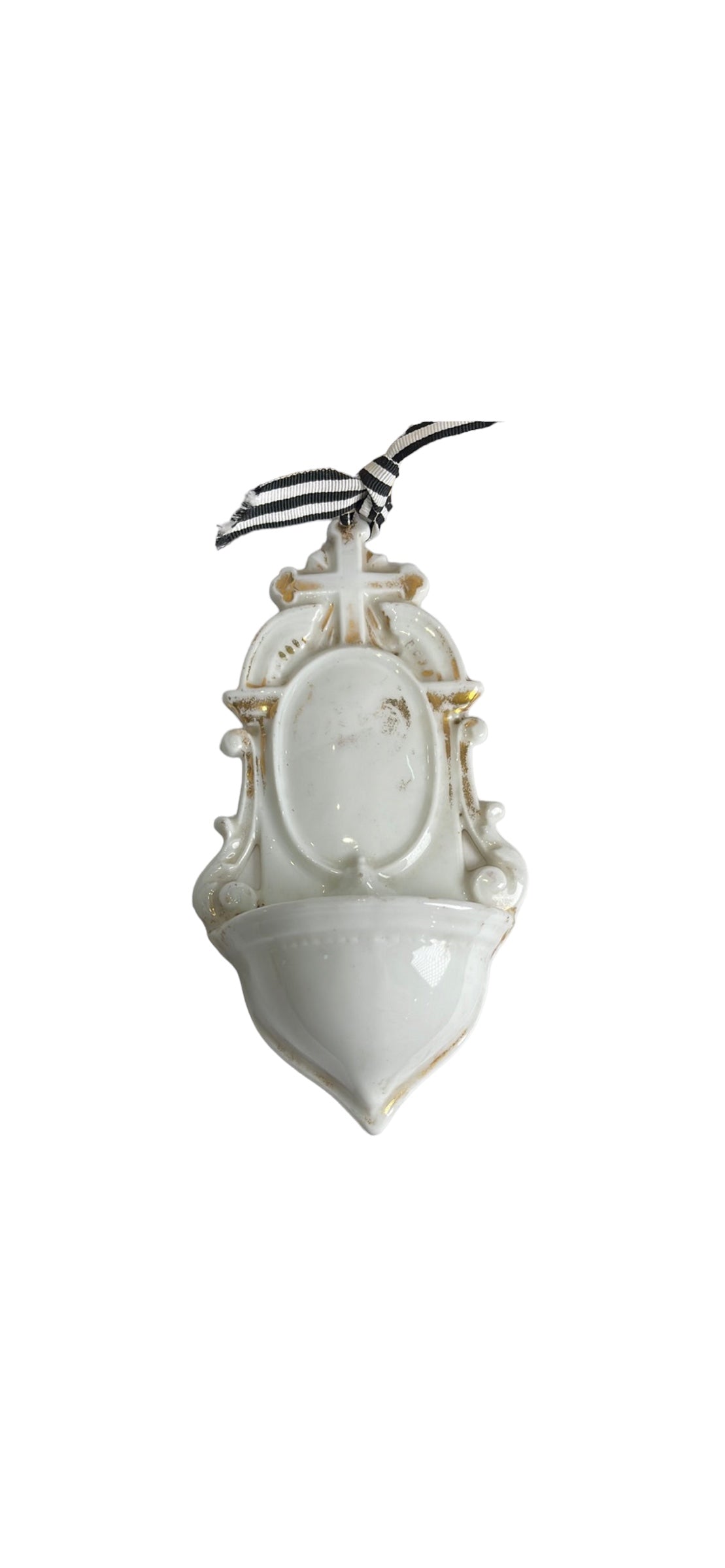 Holy Basin White & Gold Porcelain