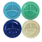 Set of 4 Vintage Homer Laughlin Fiesta Fiestaware Compartment Plate 10"