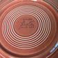 Original Vintage Rose Fiestaware Luncheon Plate
