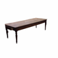 French Dining Table with Sycamore Top and 2 Drawers