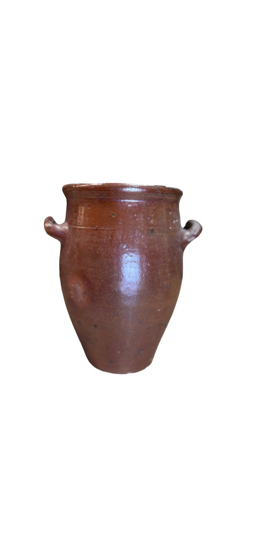 Brown Preserving Jars From France Circa 1900 - Various