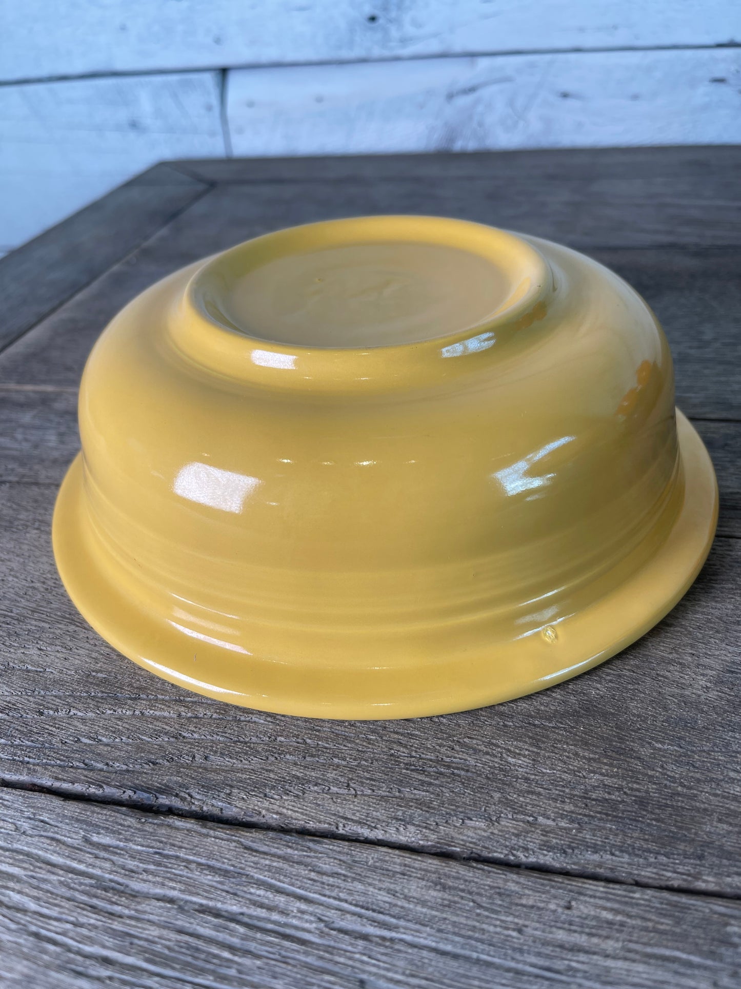 Fiesta ware Antique Gold Nappy Bowl