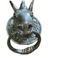 Silver Plated Donkey Door Knocker