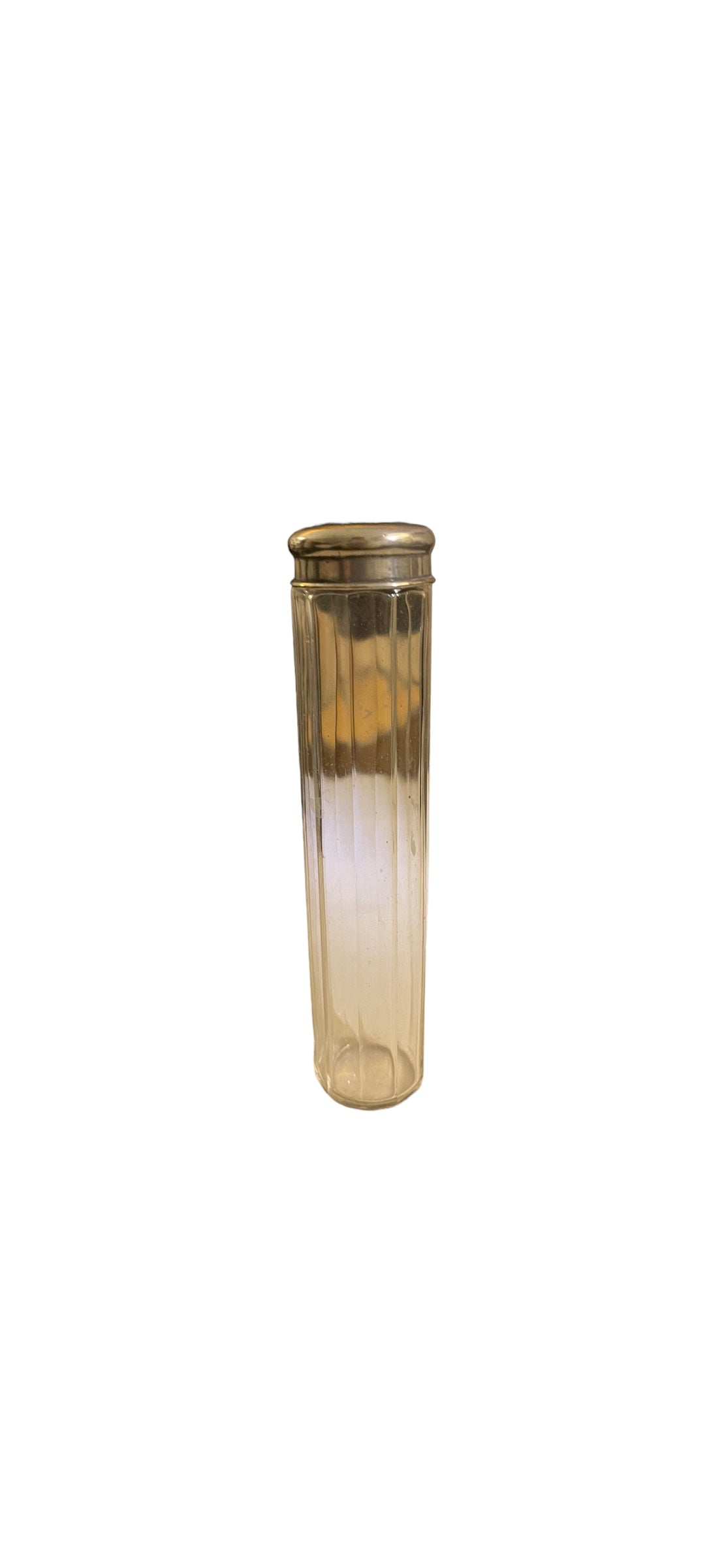 Glass Vanity Jar or Train Case Bottle