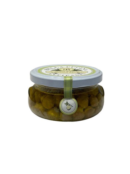 Lemon & Garlic Marinated Chickpeas